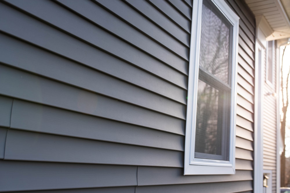 vinyl siding background residential property