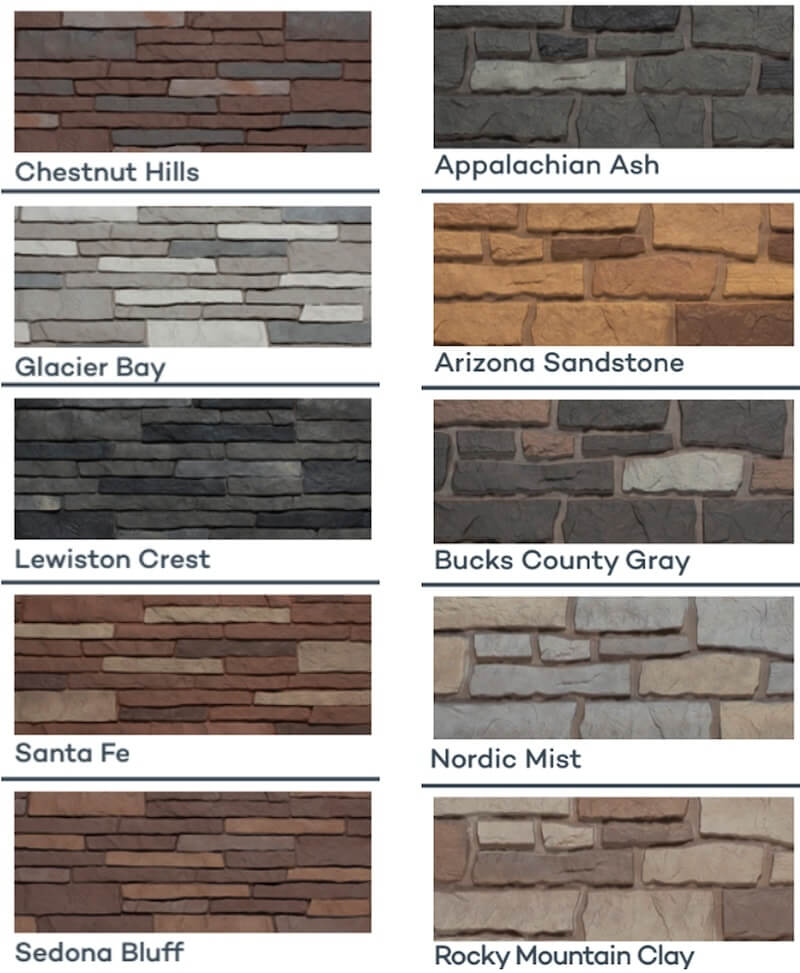 Stone Veneer Composite Mastery Collection Preview