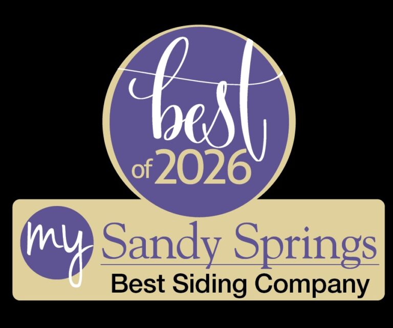 Badge: Best of 2026: My Sandy Springs: Best Siding Company - Pinnacle Home Improvements